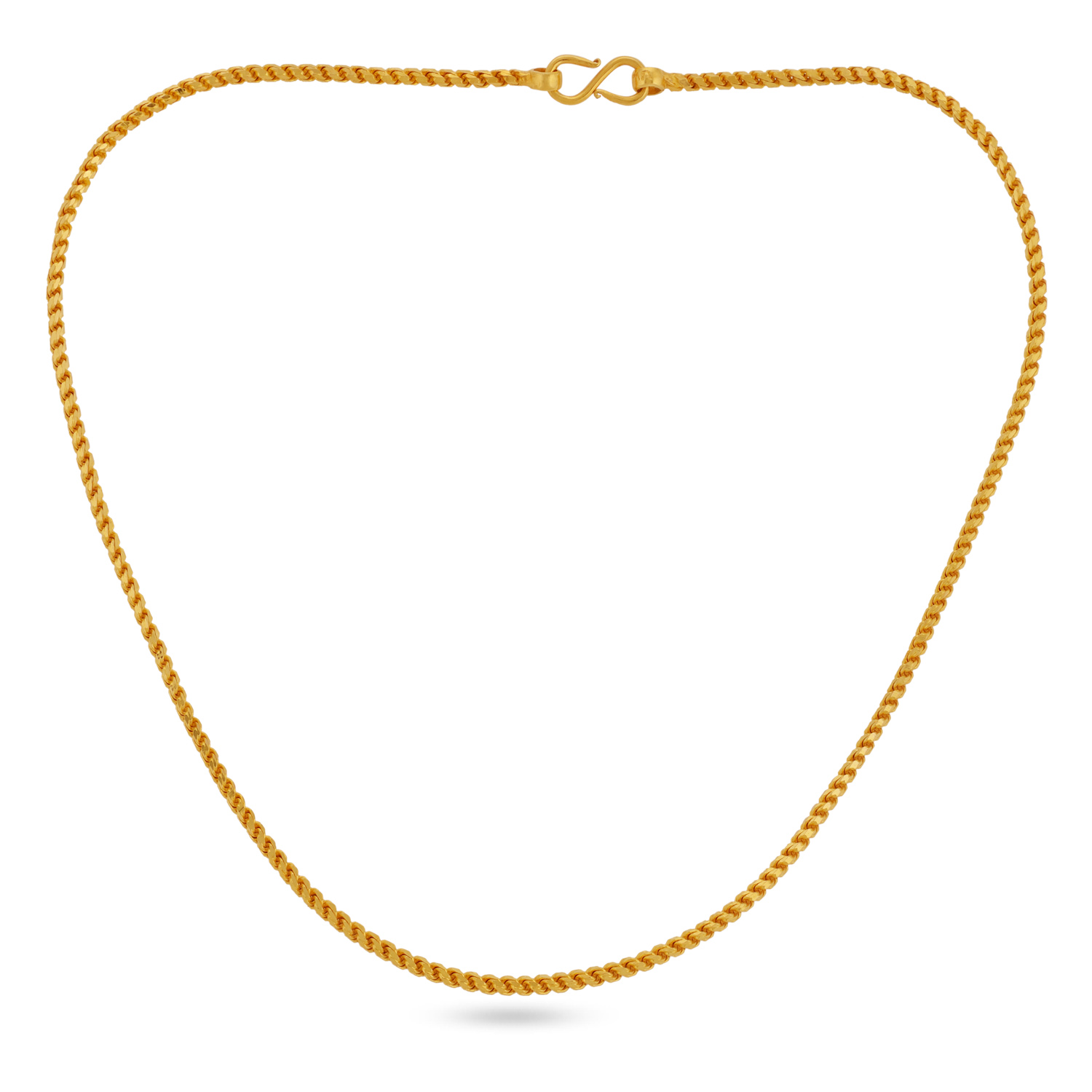 rope chain aabi jewels  bis  hallmark  22 karat gold chain for m