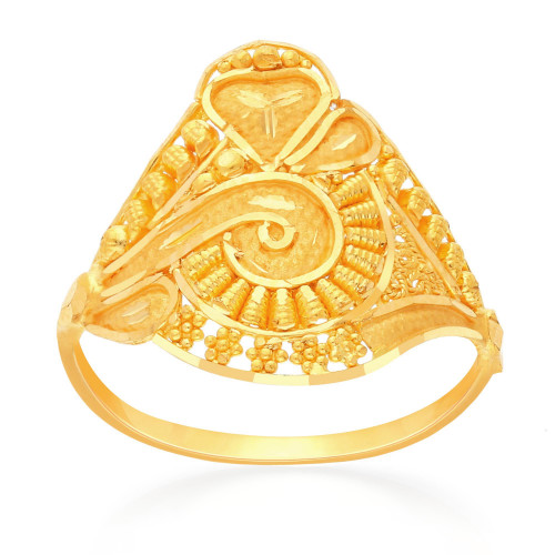 diya aabi jewels 22ct bis hallmark gold ring for woman