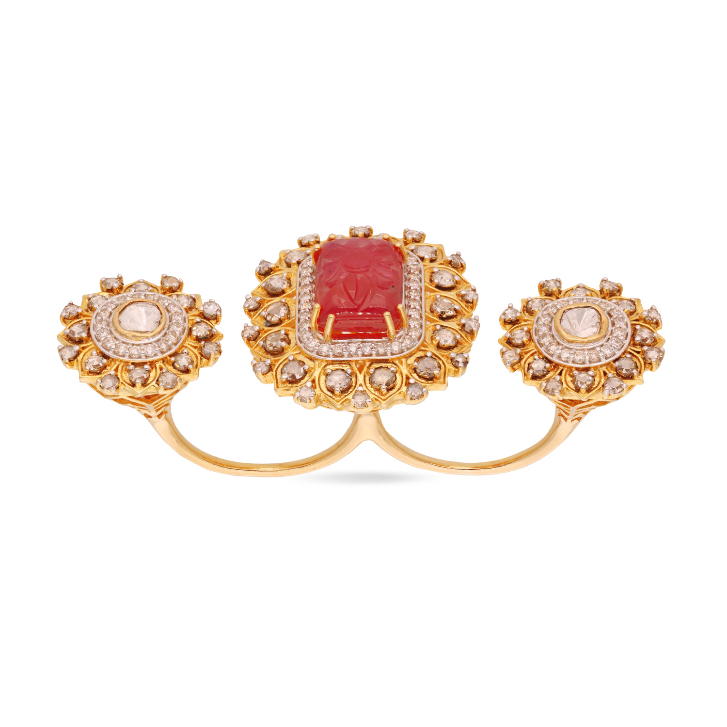 maharani gemstone ring aabi jewels gemstone royal ring for woman