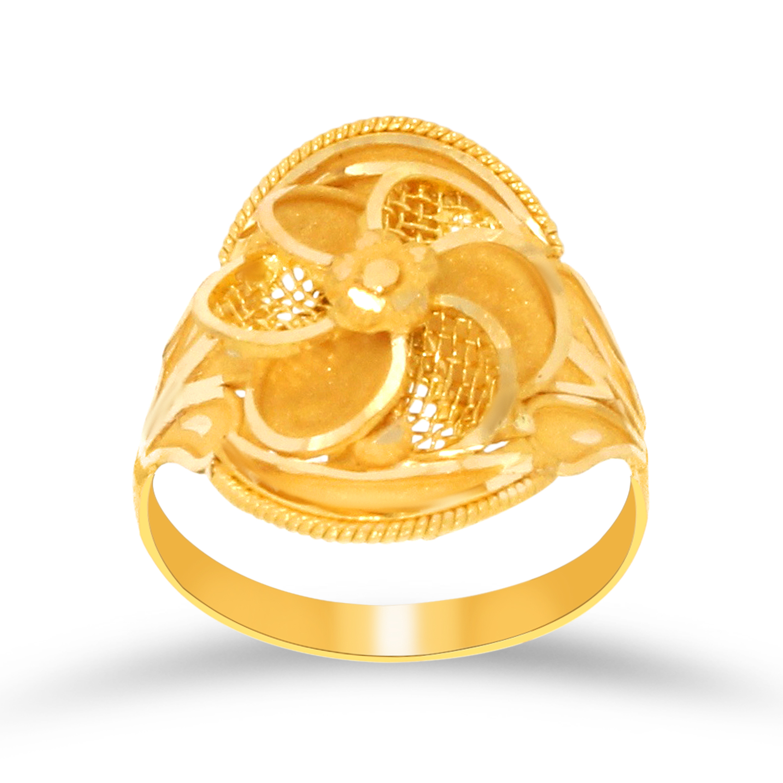 SUN AABI JEWELS 22CT  BIS HALLMARK GOLD RING FOR  WOMEN