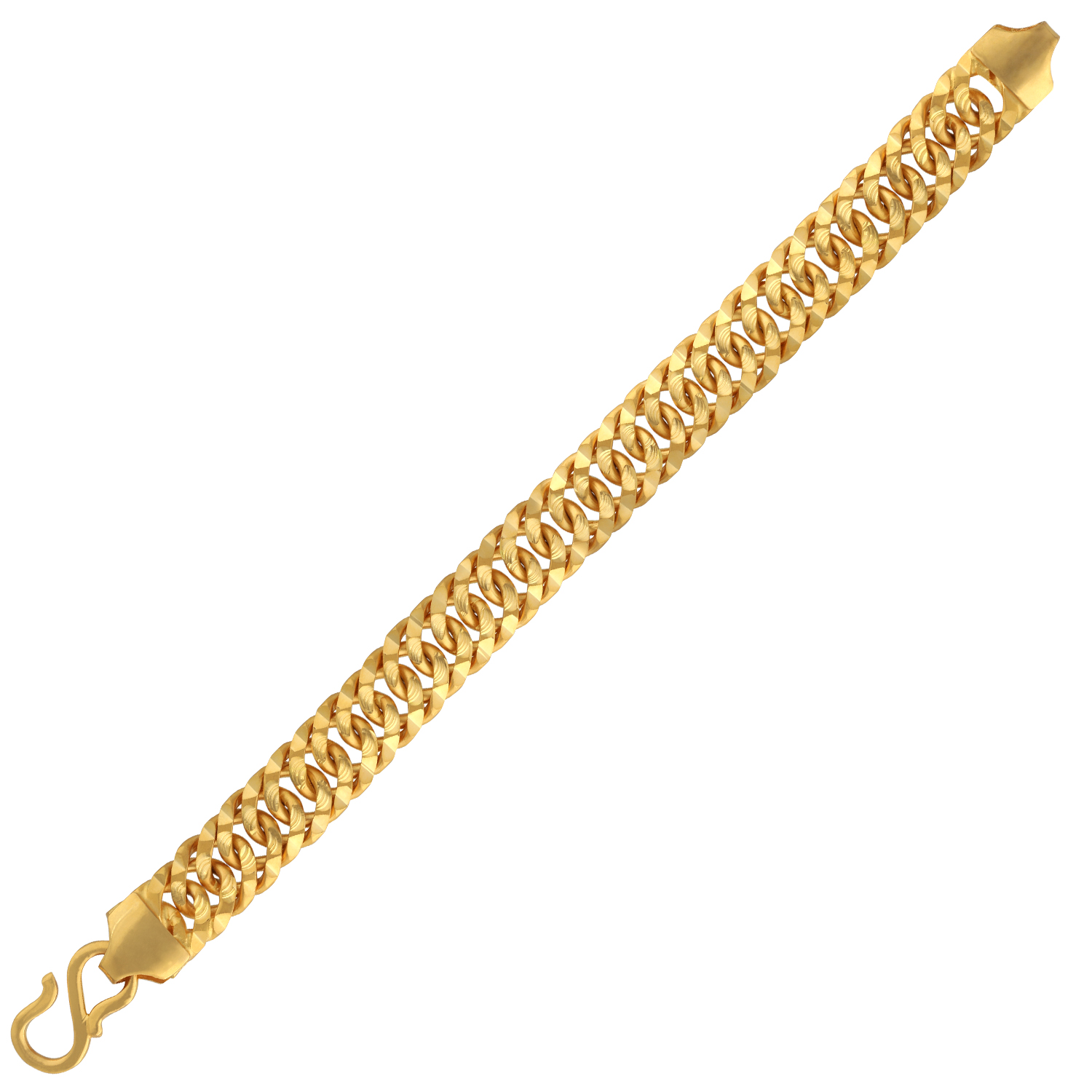 seep aabi jewels 22 karat bis hallmark gold bracelet for man and