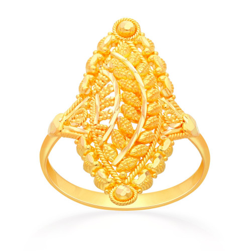 tej aabi jewels 22ct bis hallmark gold ring-women