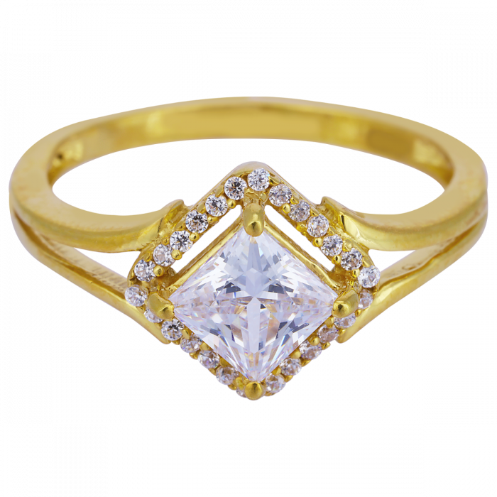 ROME AABI JEWELS 22KT  BIS HALLMARK GOLD  GEMSTONE  RINGS FOR  W