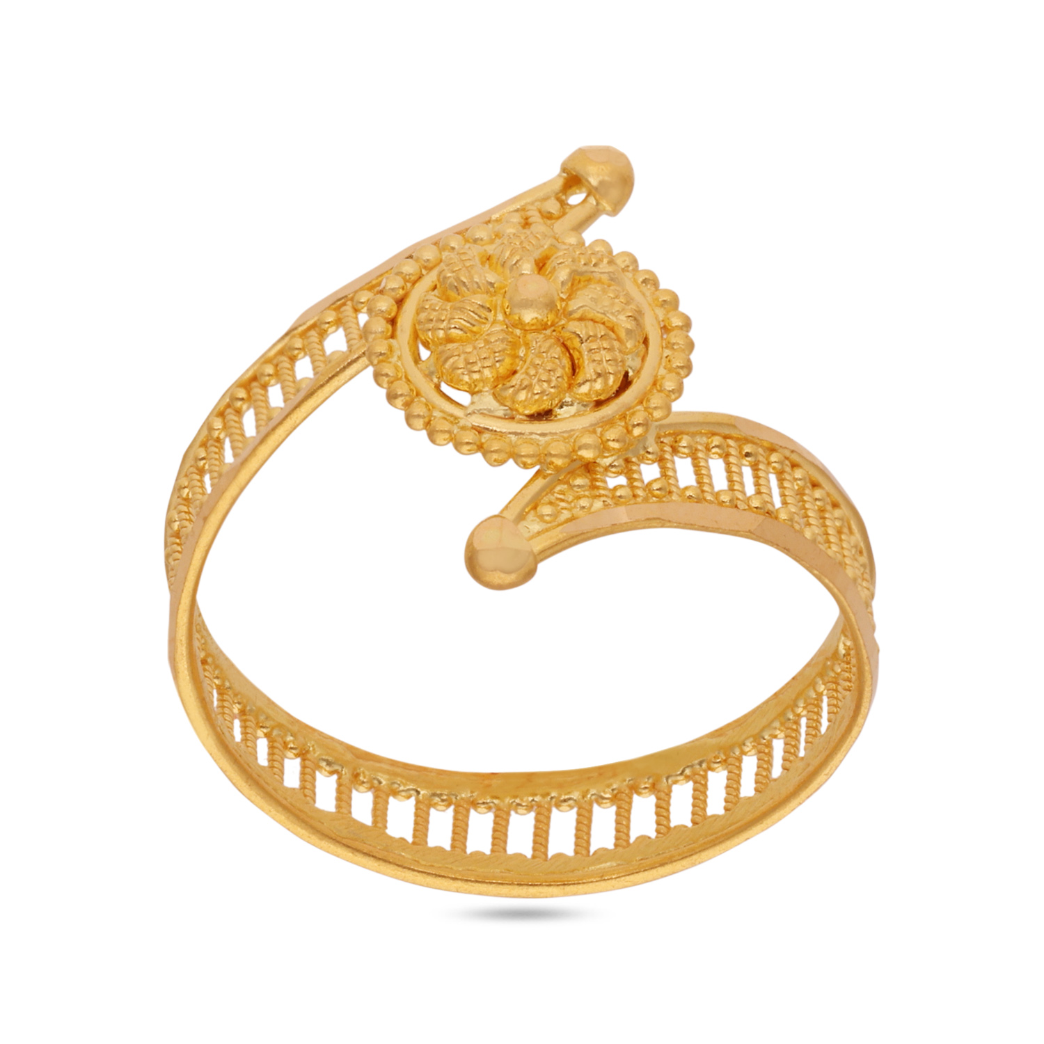 RIO AABI JEWELS 22CT  BIS HALLMARK GOLD RING FOR  WOMEN