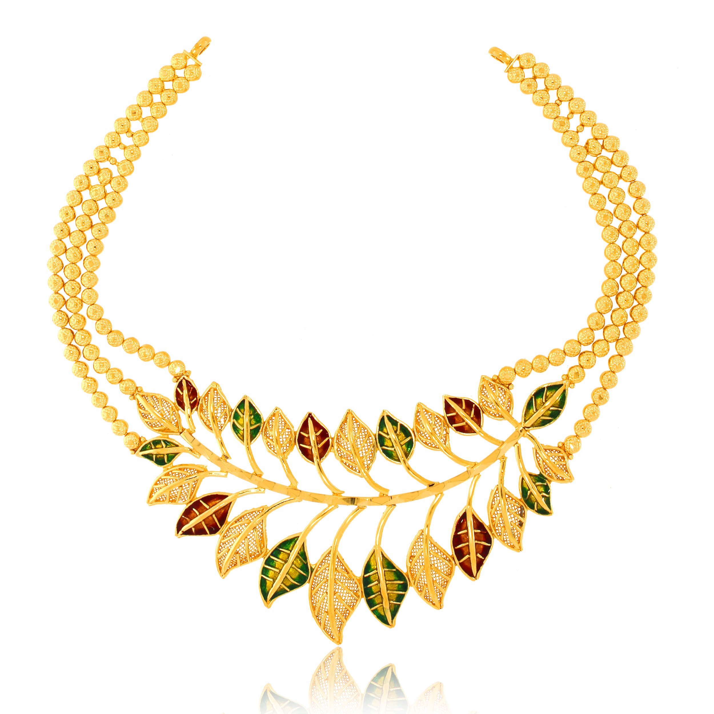 JAI AABI JEWELS 22CT BIS HALLMARK GOLD  NECKLACE FOR WOMAN