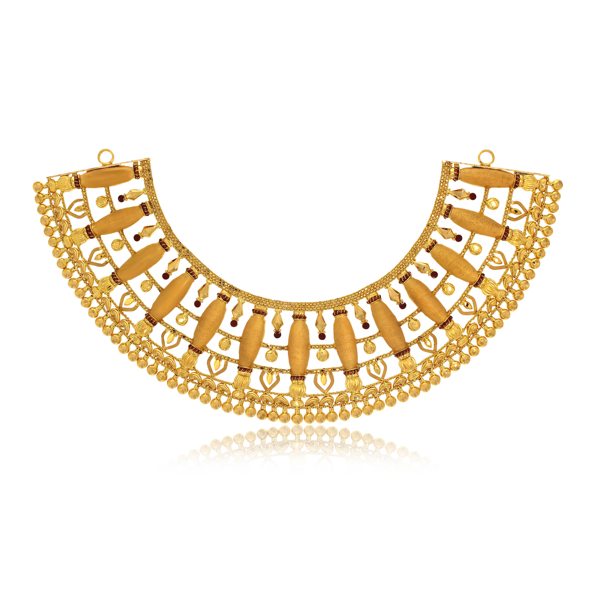 ROMI  AABI JEWELS 22CT BIS HALLMARK GOLD  NECKLACE FOR WOMAN