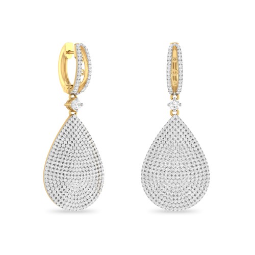 SOPHIA AABI JEWELS  DIAMOND IGI CERTIFIED DIAMOND EARRINGS  FOR 