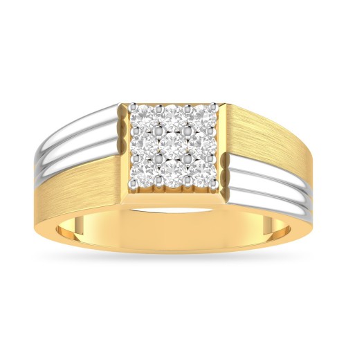 AFIF AABI JEWELS GIE CERTIFIED NEW DESIGN  DIAMOND RING FOR MEN