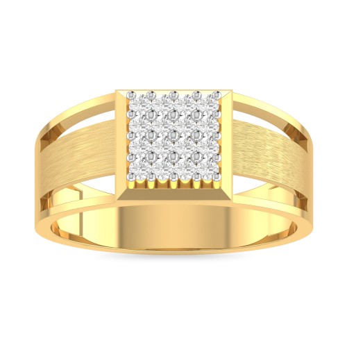 ANEEN AABI JEWELS GIE CERTIFIED NEW DESIGN  DIAMOND RING FOR MEN