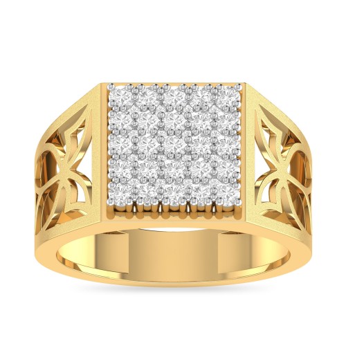 AVELF AABI JEWELS GIE CERTIFIED NEW DESIGN  DIAMOND RING FOR MEN