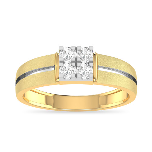 ETHAN AABI JEWELS GIE CERTIFIED DIAMOND RING FOR MEN