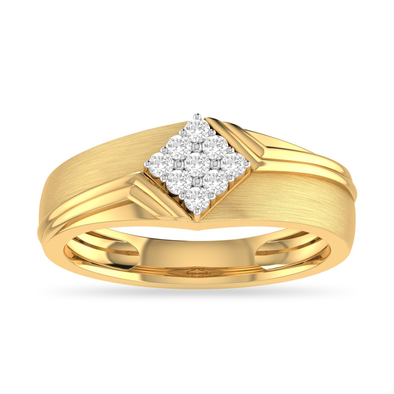 ASEVAN AABI JEWELS GIE CERTIFIED NEW DESIGN  DIAMOND RING FOR MA